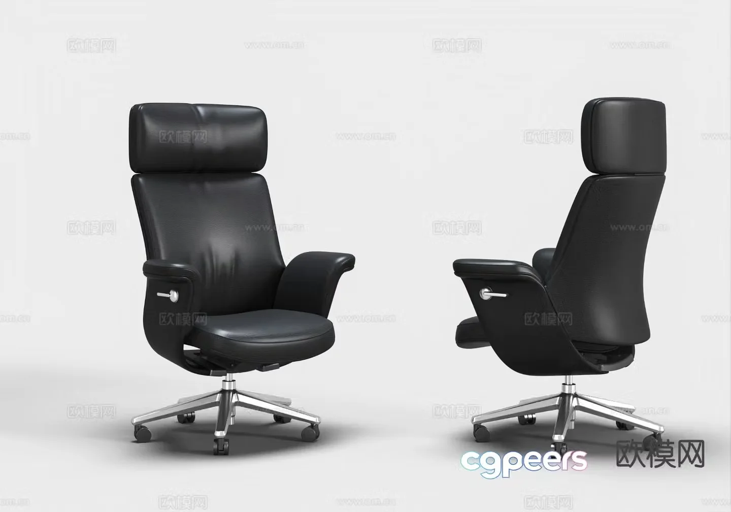 Modern office chair 3d model