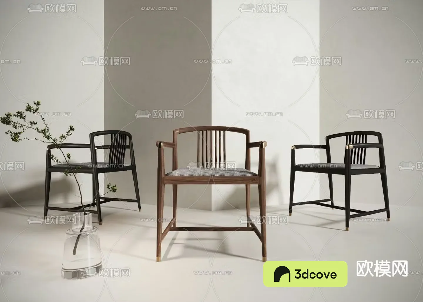New Chinese style chair leisure chair