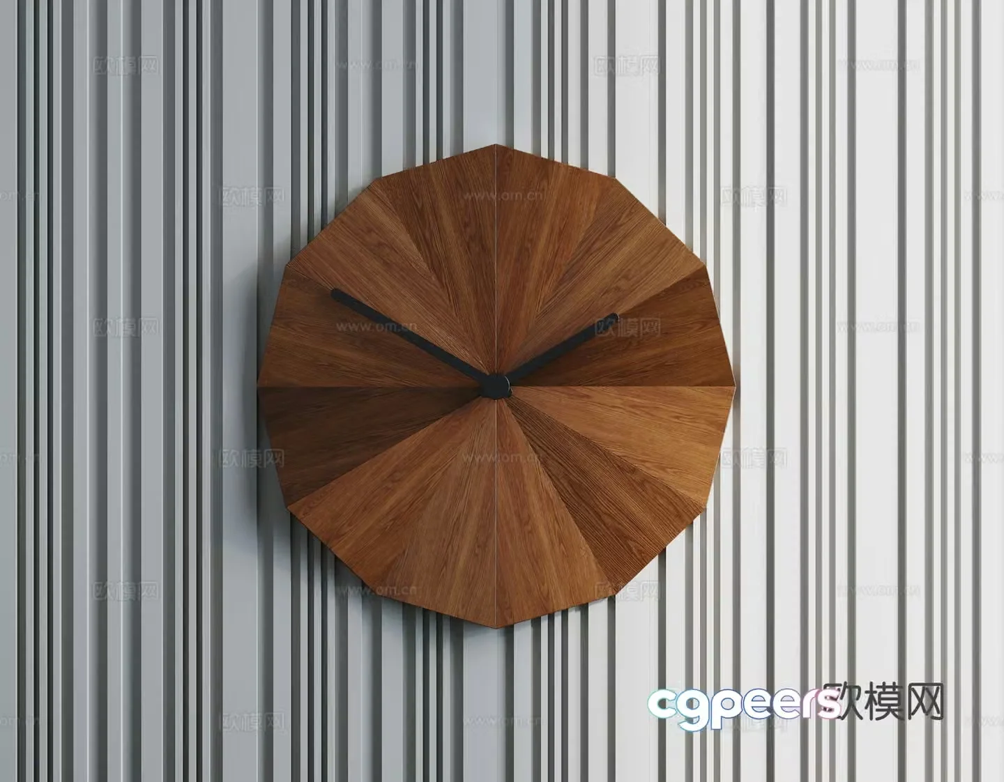 clock clock wall clock 3d model