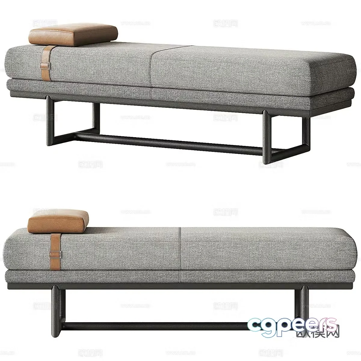 Domkapa Henry Bench 3D Model