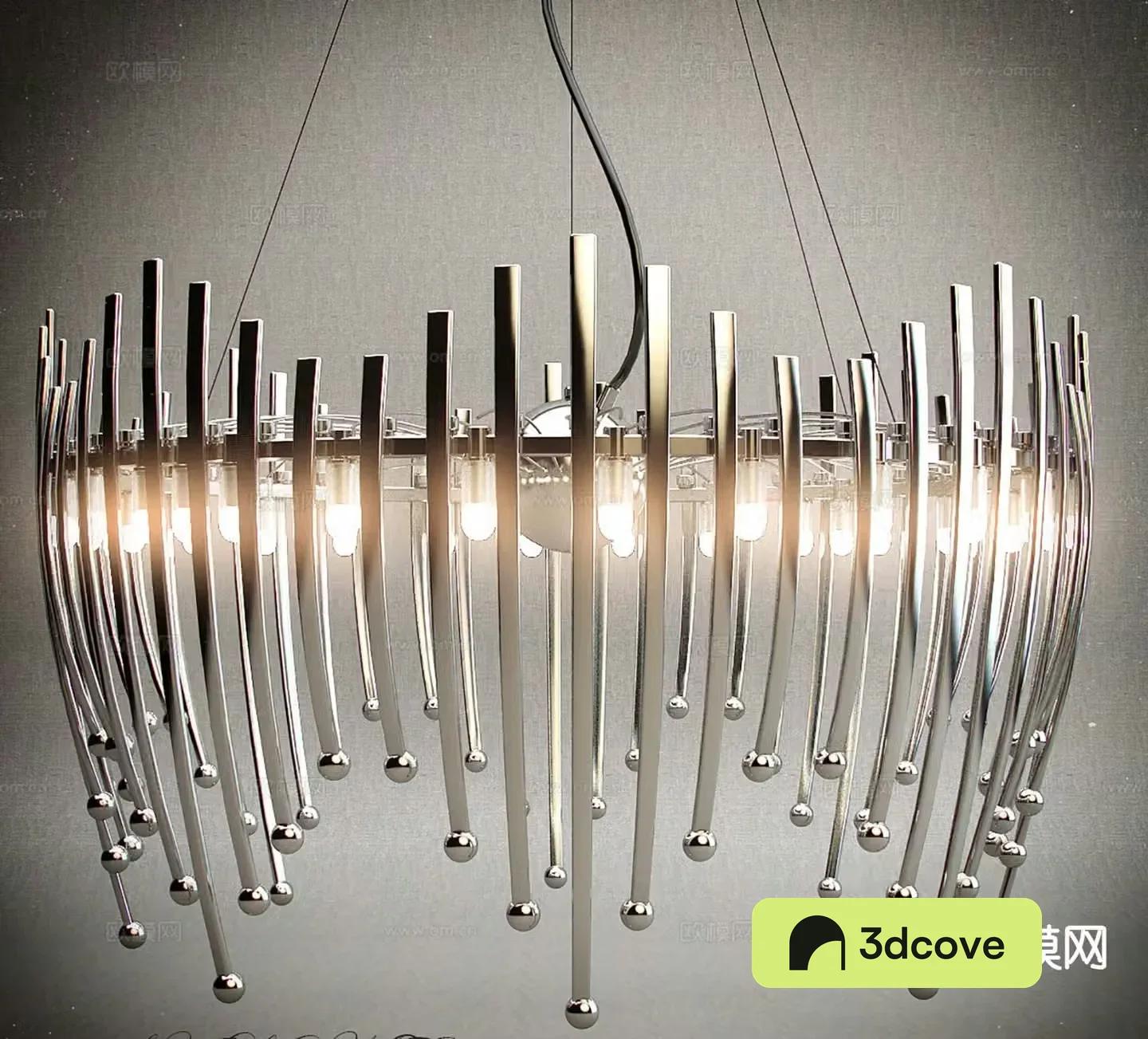 Light luxury chandelier hall chandelier
