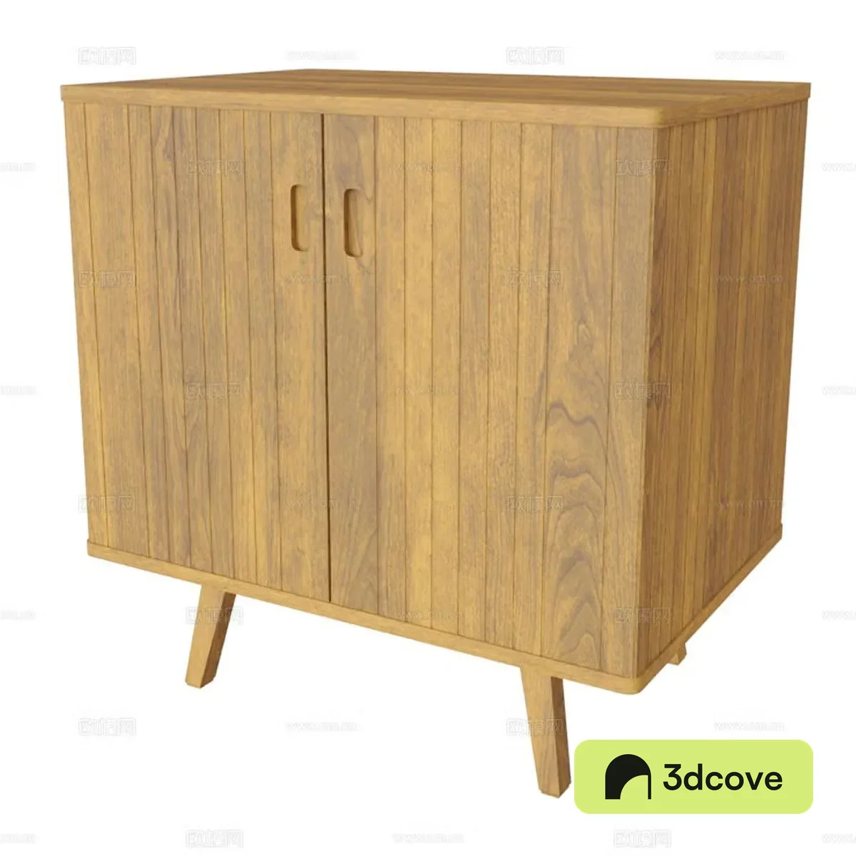 Log entrance cabinet