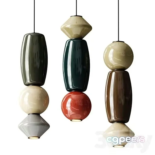 3ds Max Free – Aromas Del Campo Papi Pendant Lamps
