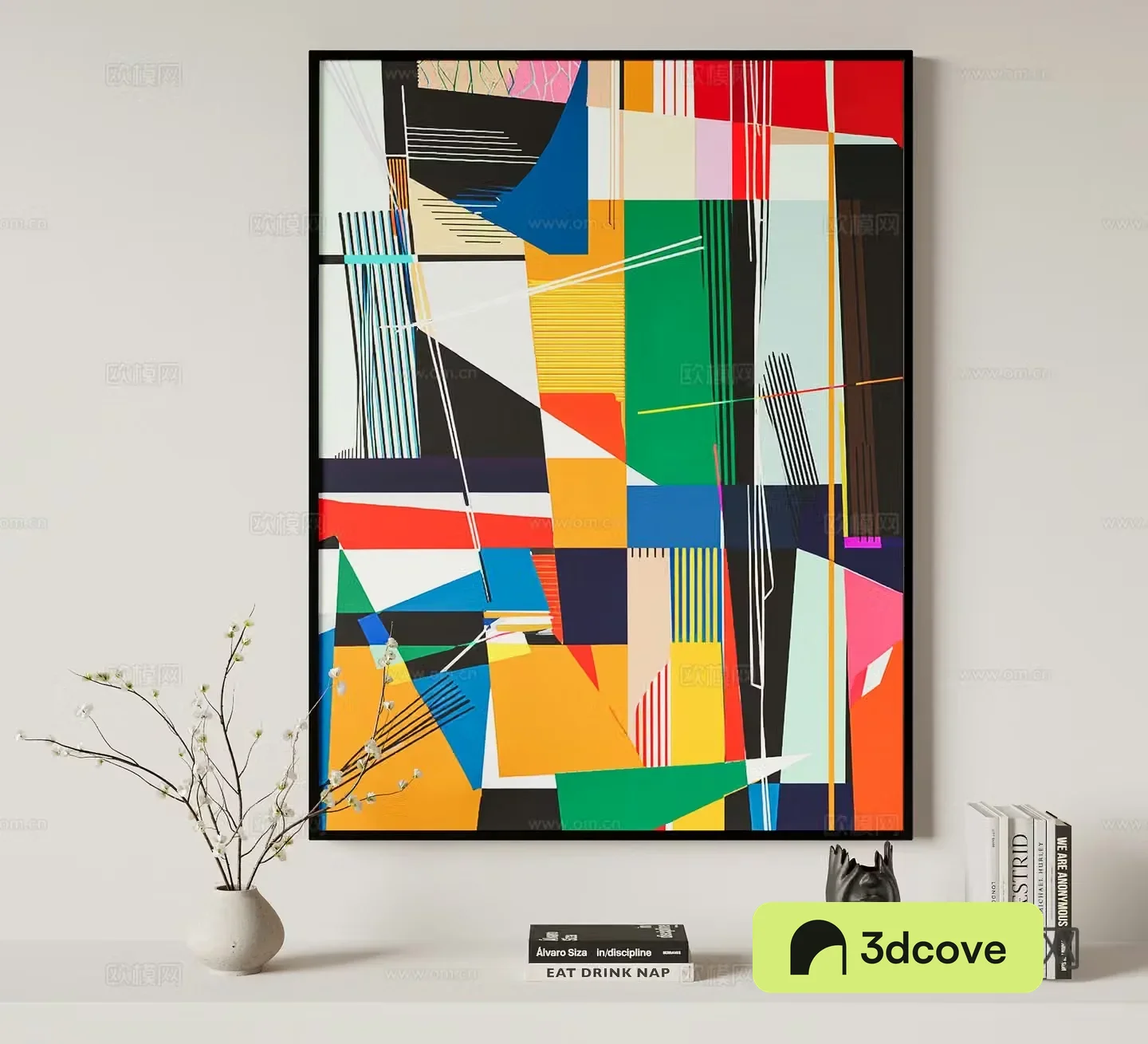 Modern decorative hanging painting