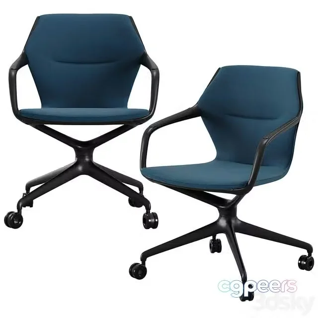 3ds Max Free – Ray Castor Base Chair