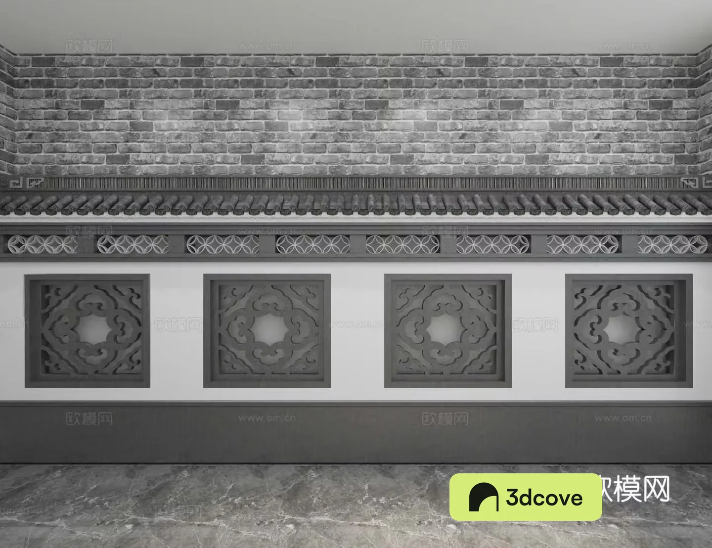 Modern background wall