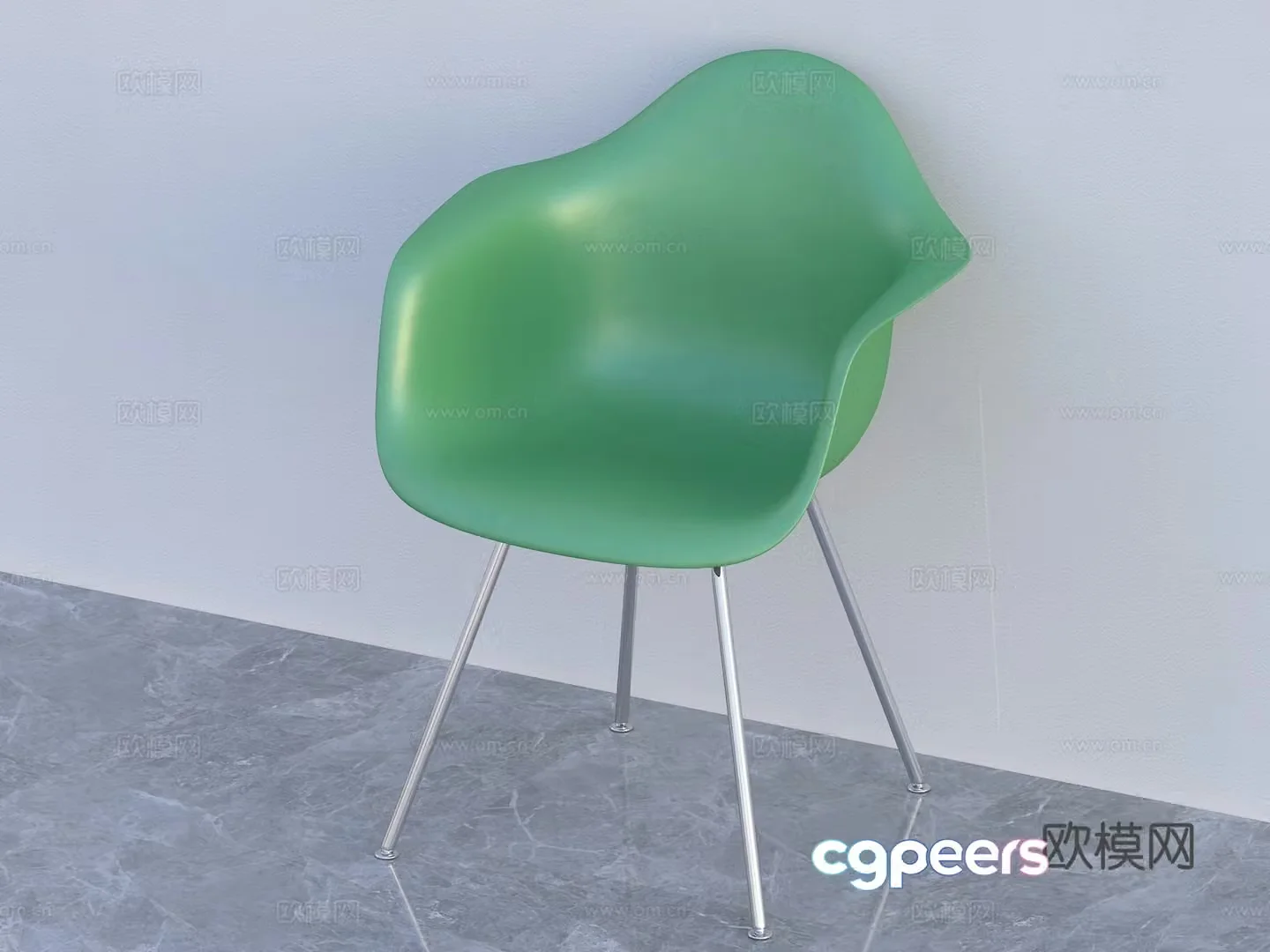 Single chair 3d model