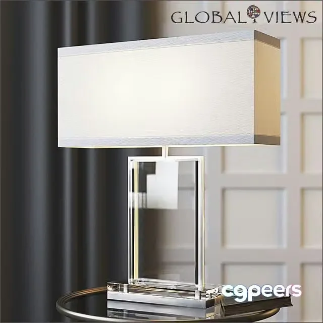 3ds Max Free – Global Views Crystal Slab Lamp