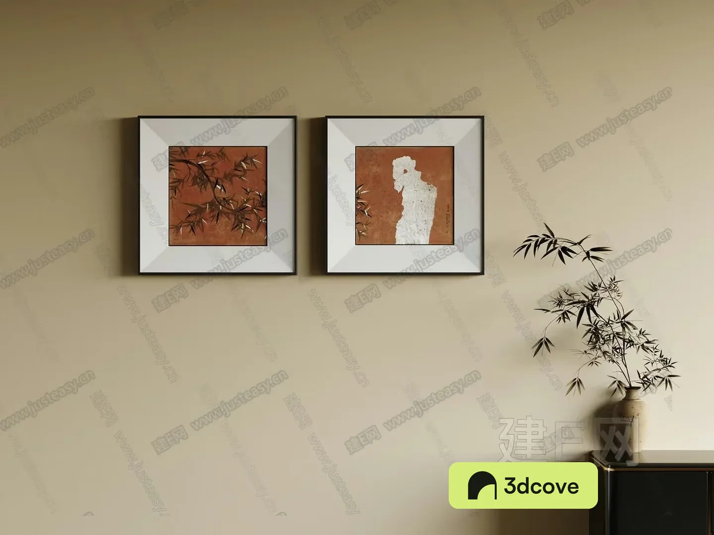 Modern Framed Artwork
