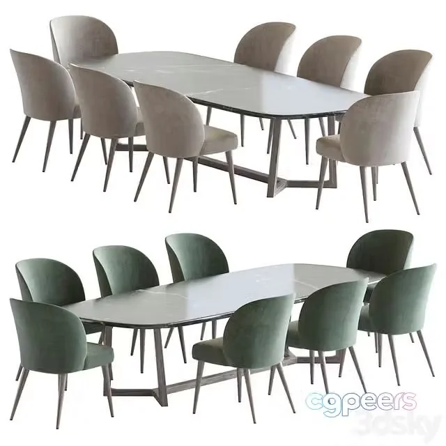3ds Max Free – Rose 03011 and Concorde Table