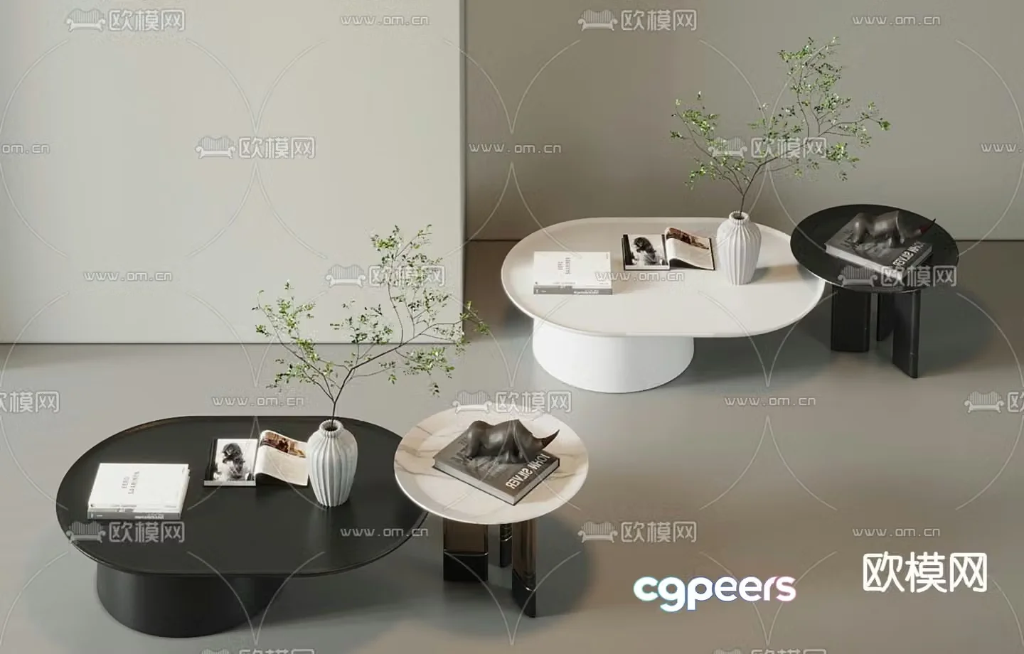 3D model of mother-in-law coffee table