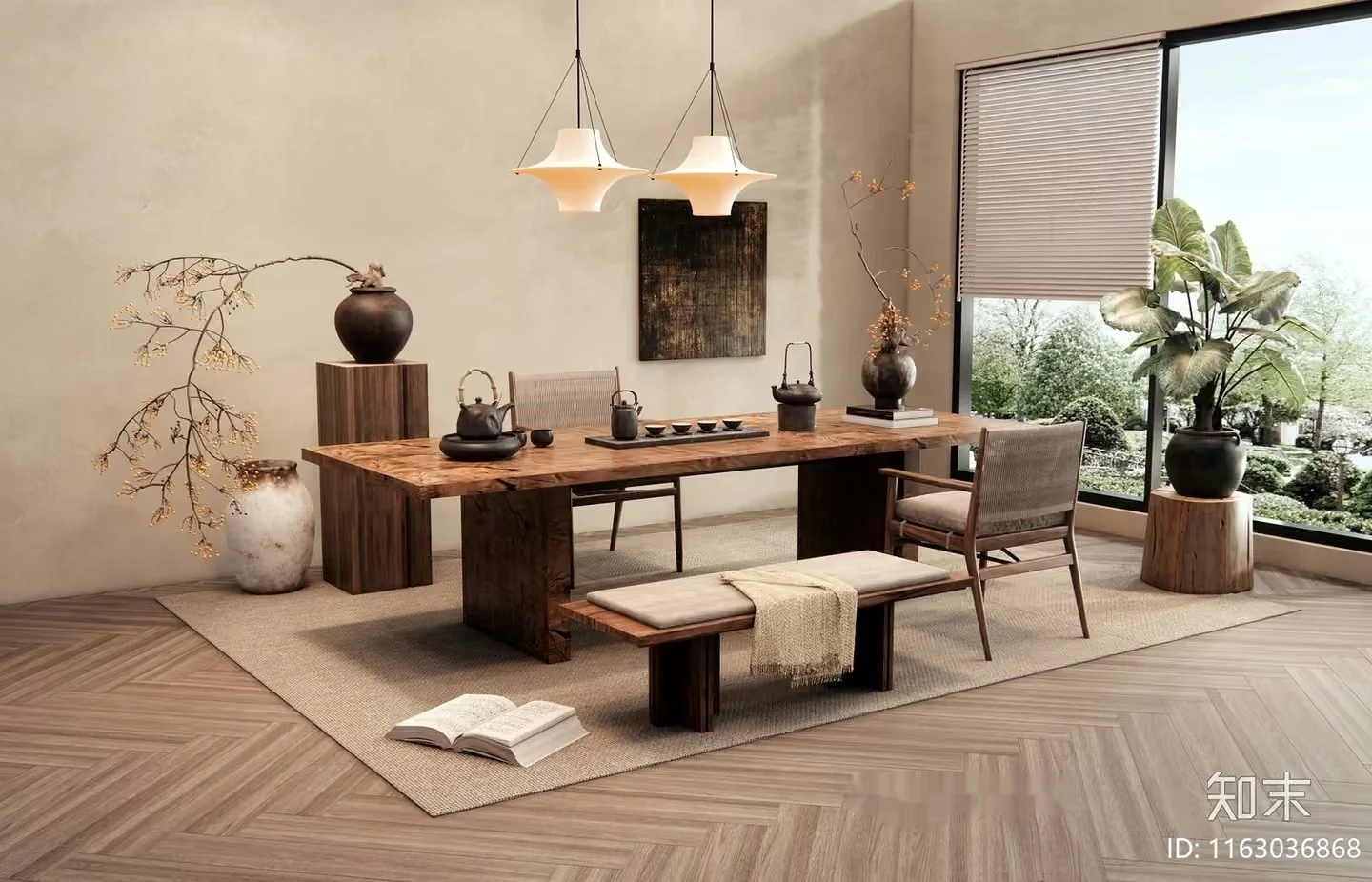 Modern Living Room 3D Model – 14982 – VRAY Render