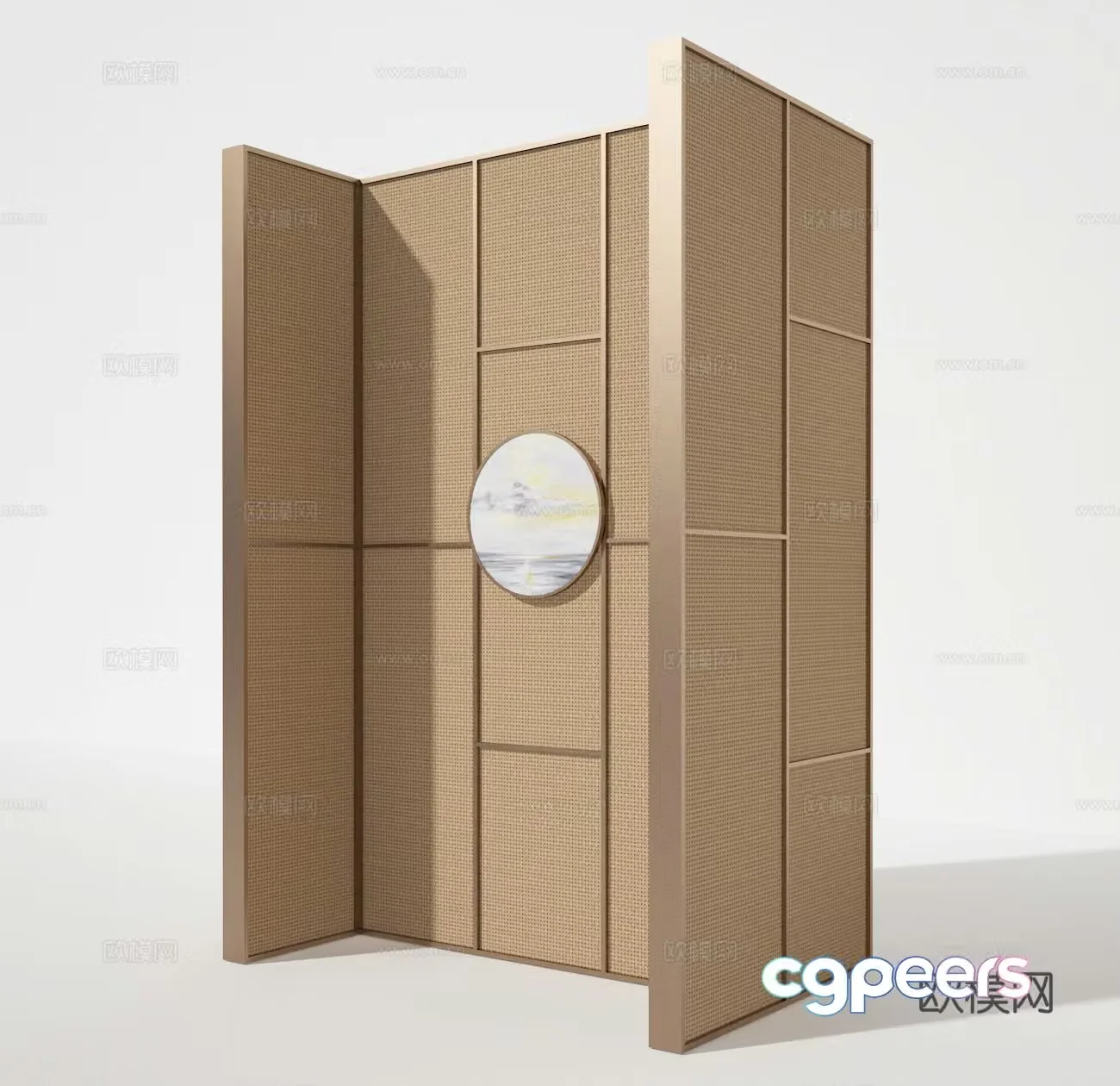 Partition wall 3d model