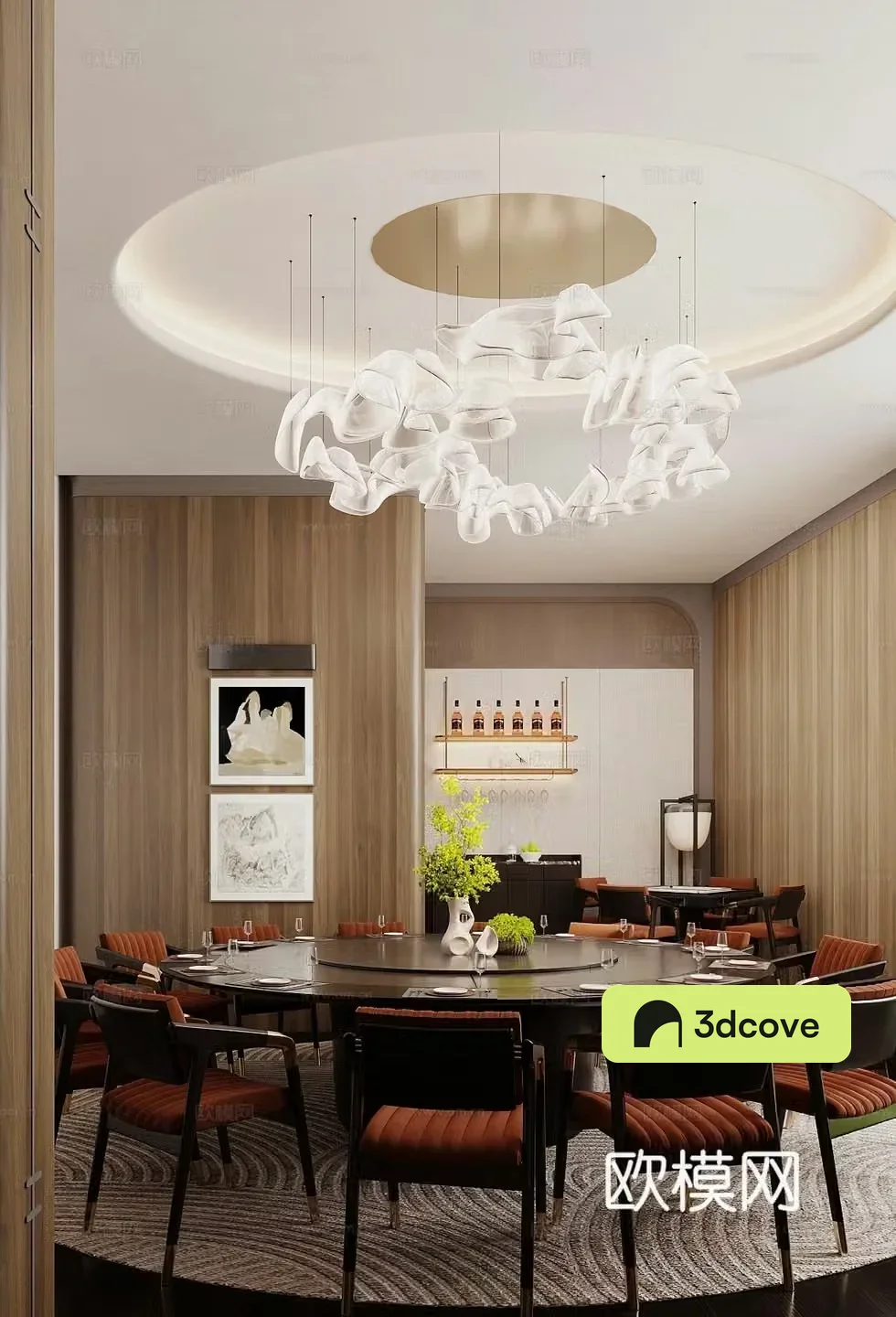 Chinese restaurant private room
