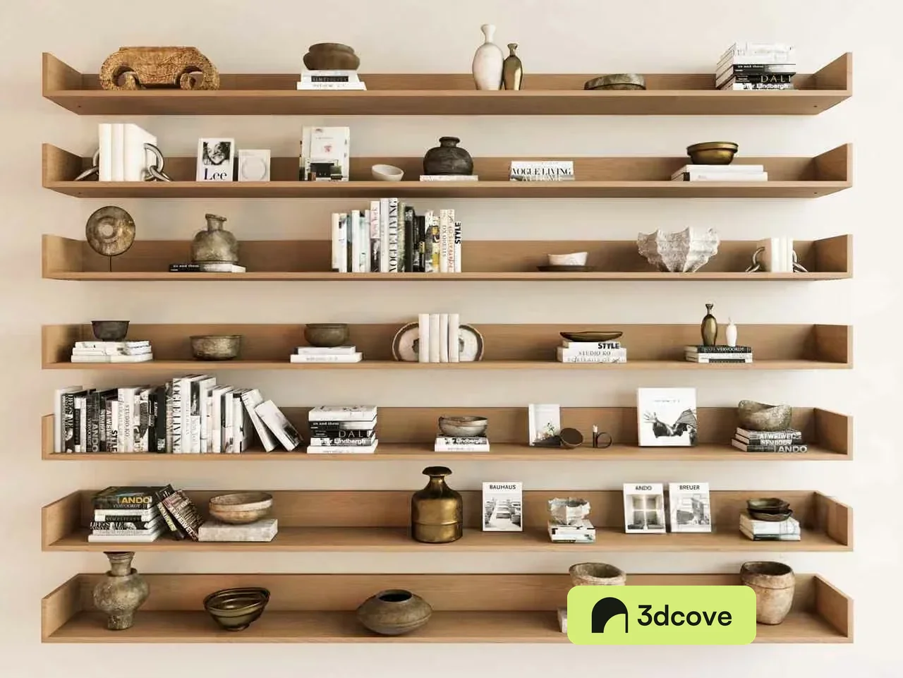Modern Floating Shelves