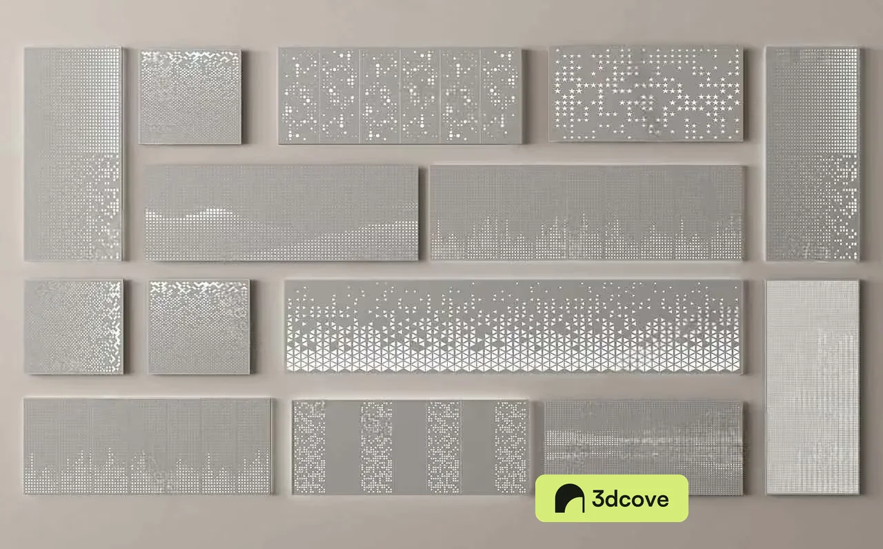 Modern Grey Wall Decor
