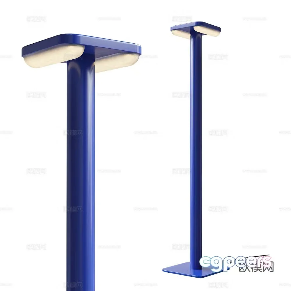 Modern Italian light luxury floor lamp 3D model