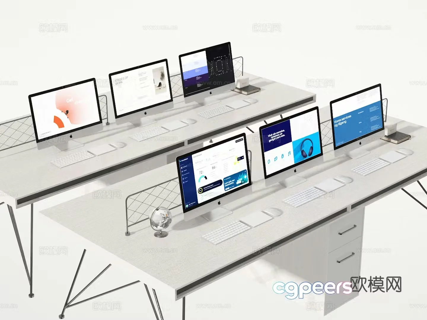Computer 3D Model