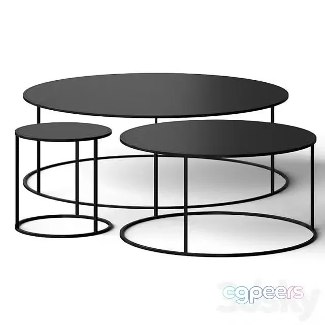 3ds Max Free – ADRIANI E ROSSI EDIZIONI ROUND METAL COFFEE TABLE
