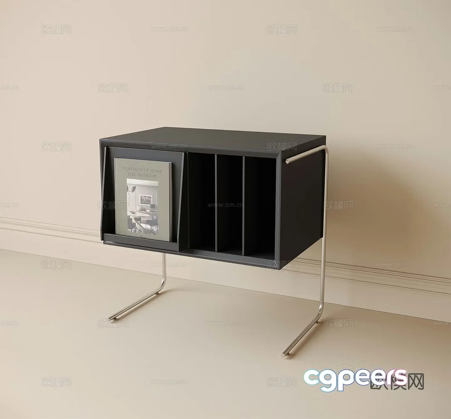 Modern night table 3d model