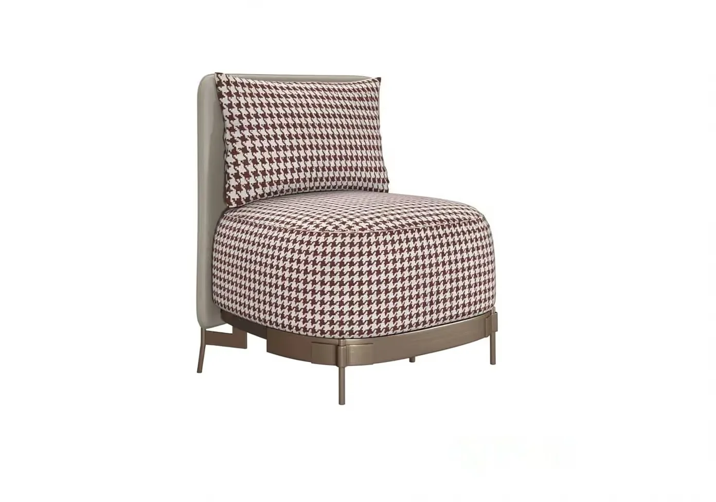 Modern Houndstooth Chair 3D Model – 21929 – VRAY Render