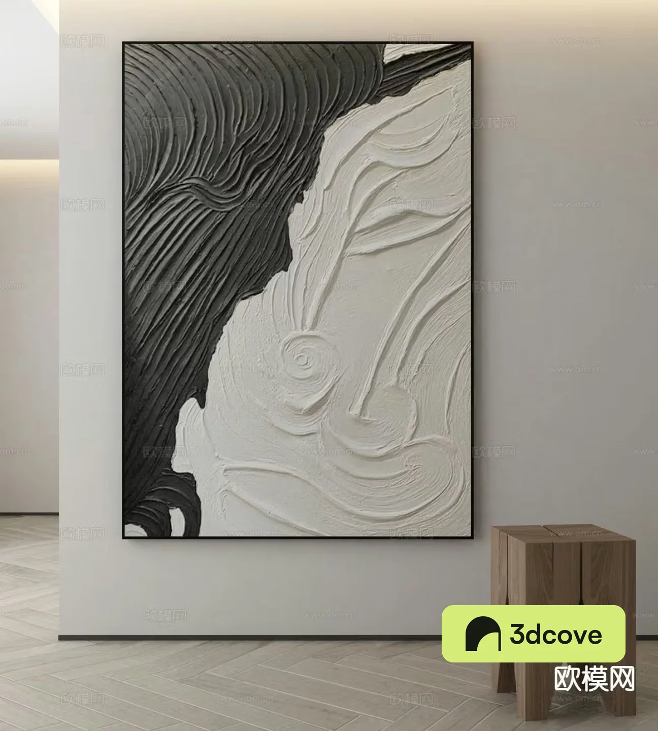 Modern decorative painting texture painting abstract painting