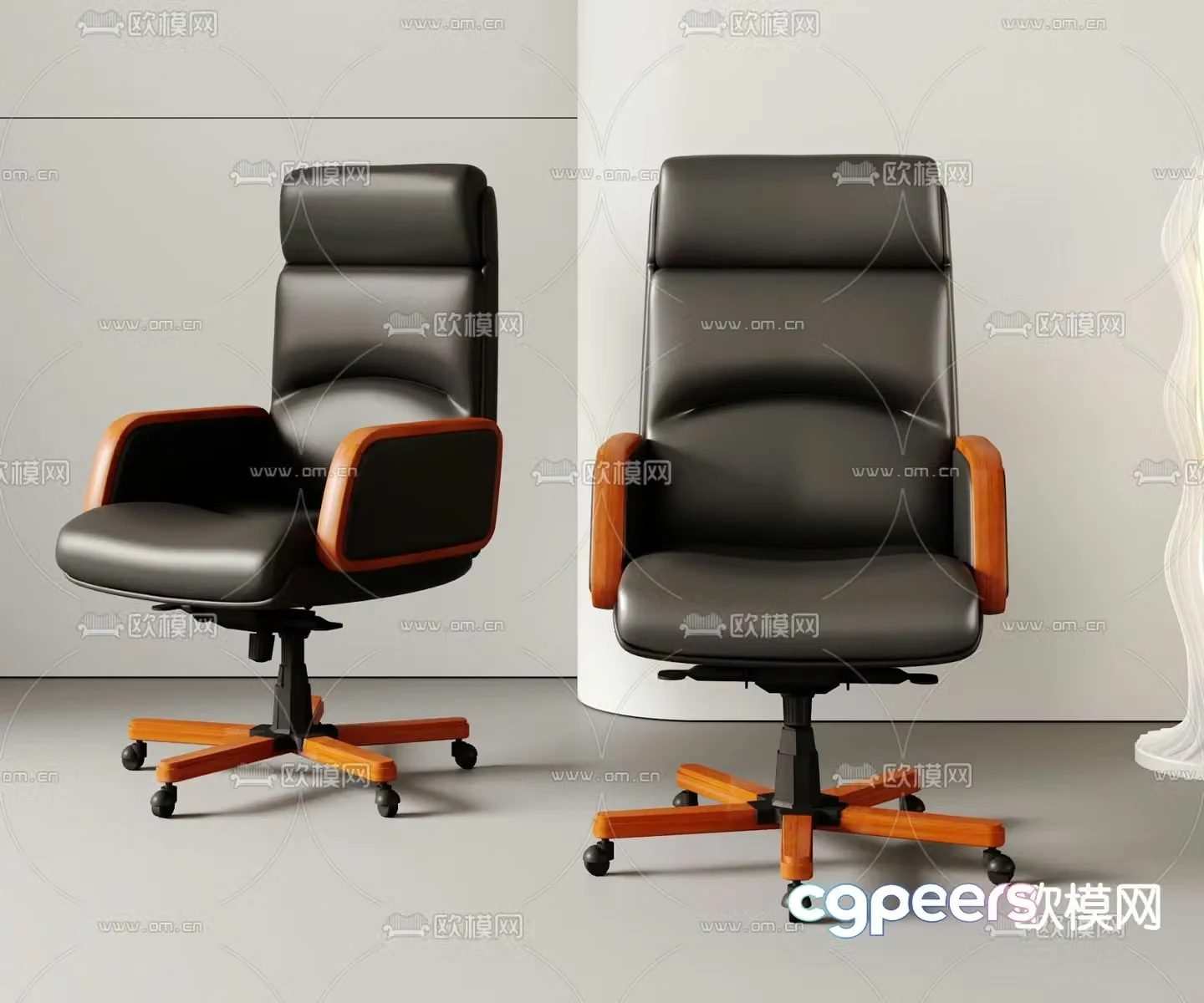 Office chair executive chair boss chair 3d model