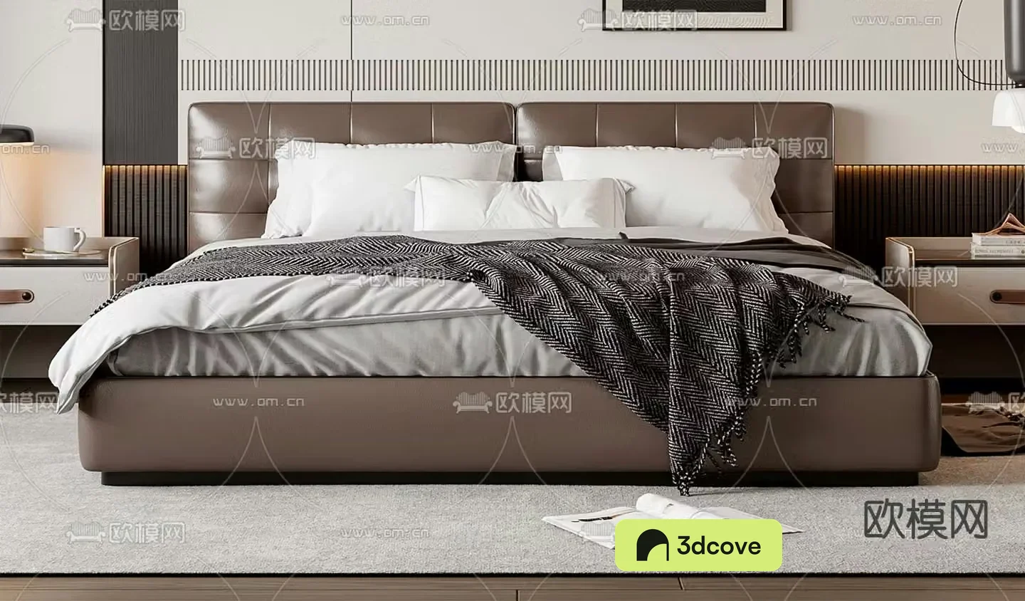 Italian double bed