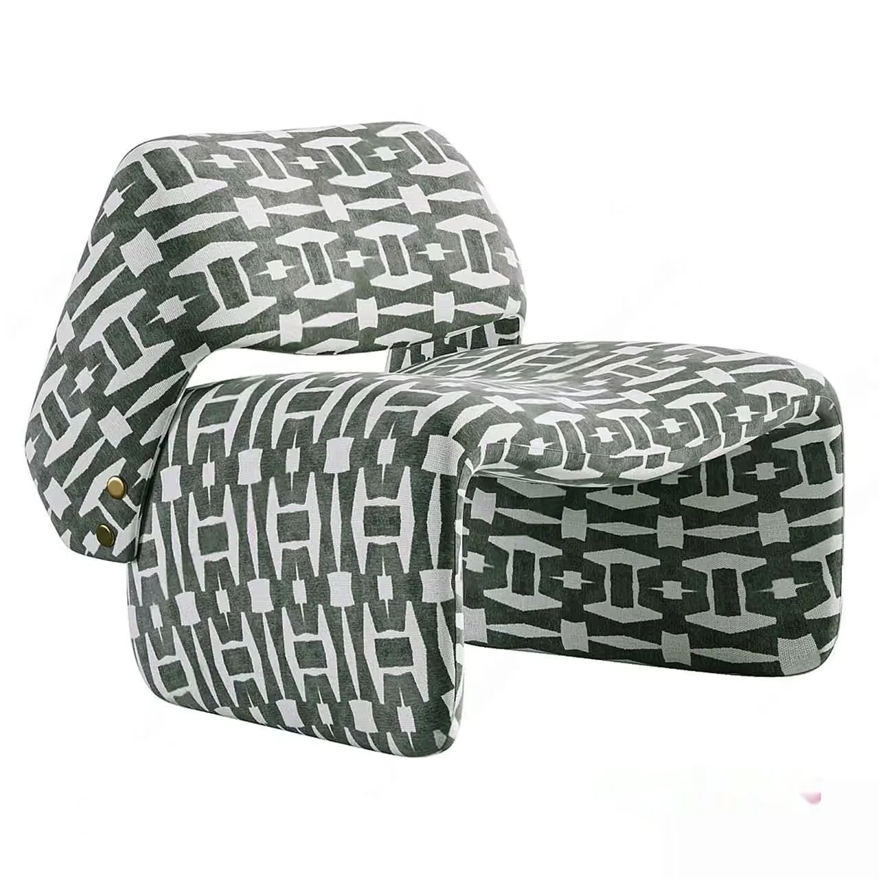 Modern Geometric Patterned Chair 3D Model – 145 – VRAY Render