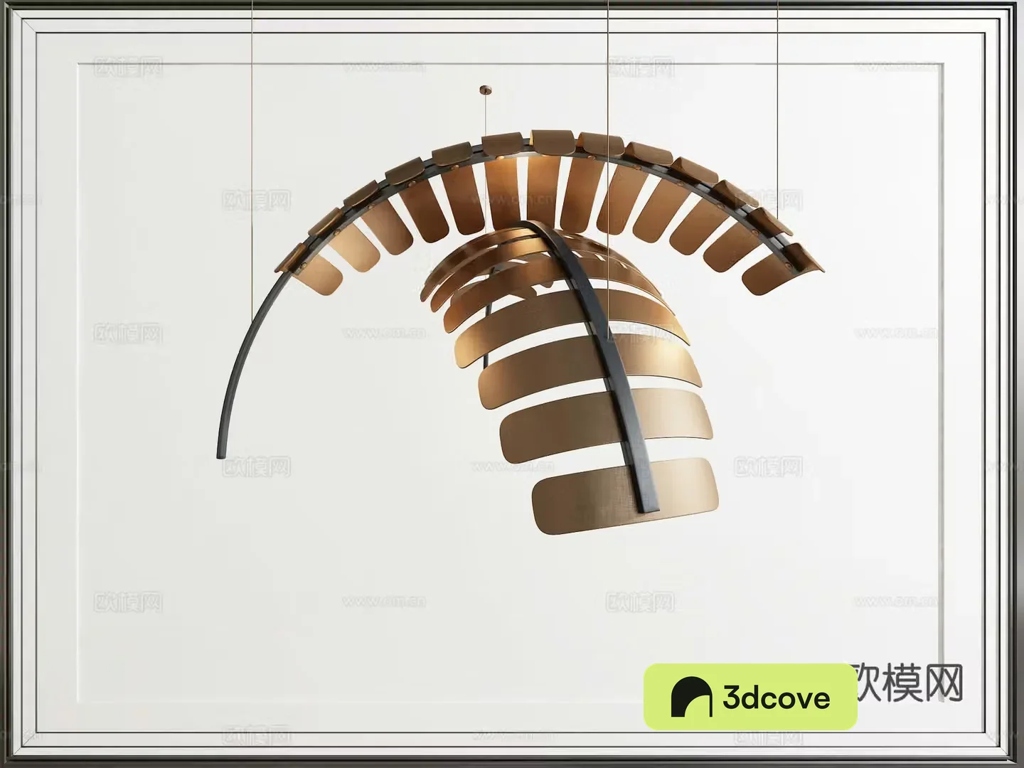 Leaf decorative lamp art lamp