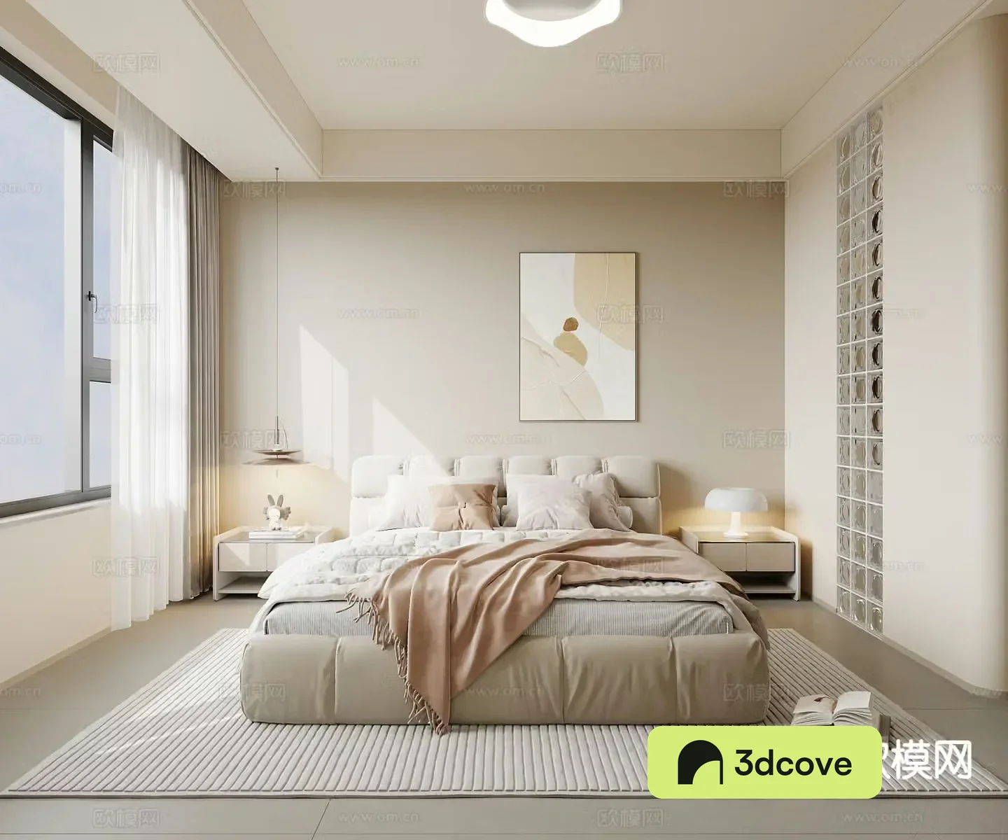Cream style bedroom second bedroom