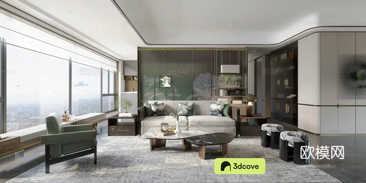 New Chinese living room