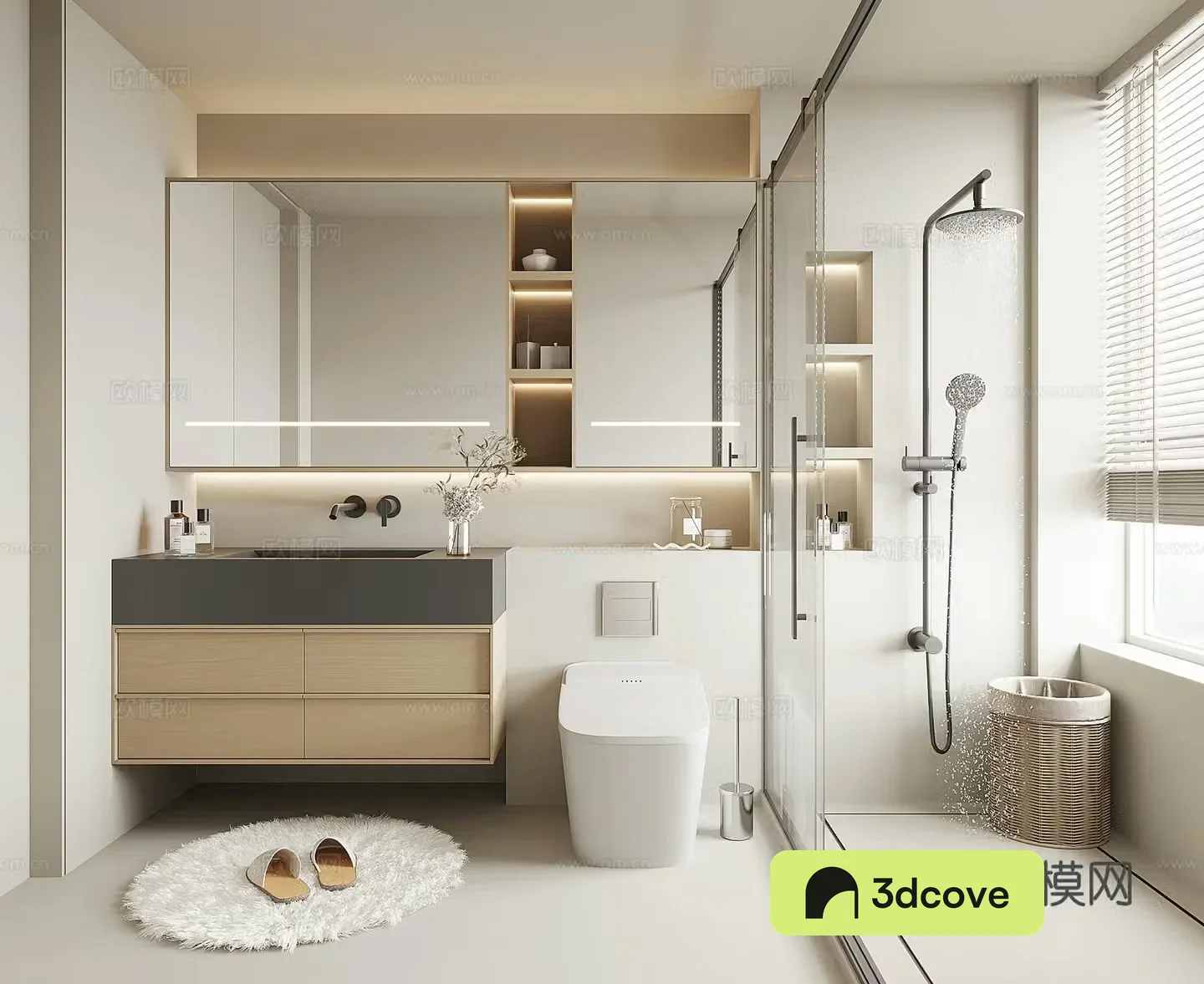 Modern bathroom