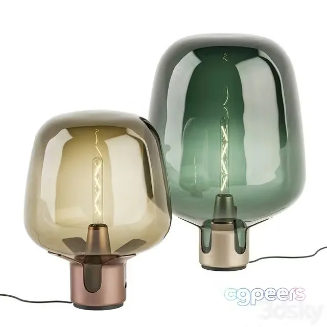 3ds Max Free – Lodes Flar Table lamp