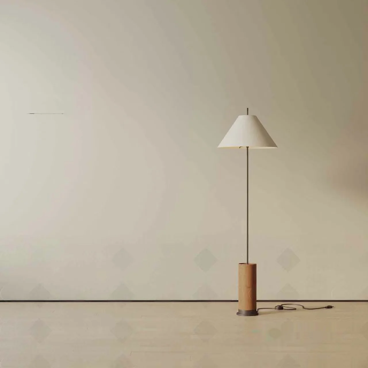 Minimalist Floor Lamp 3D Model – 12360 – VRAY Render