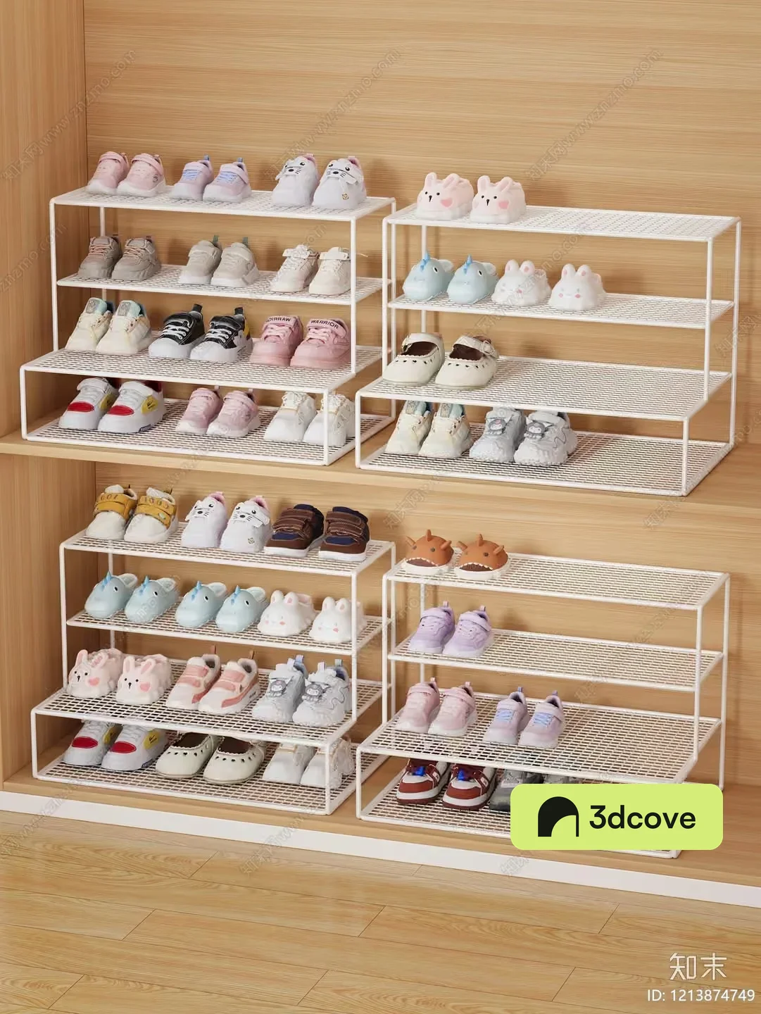 White Shoe Racks
