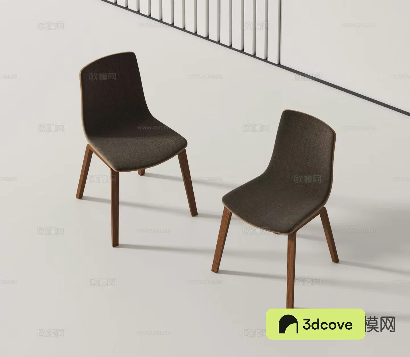 Modern single chair dining chair