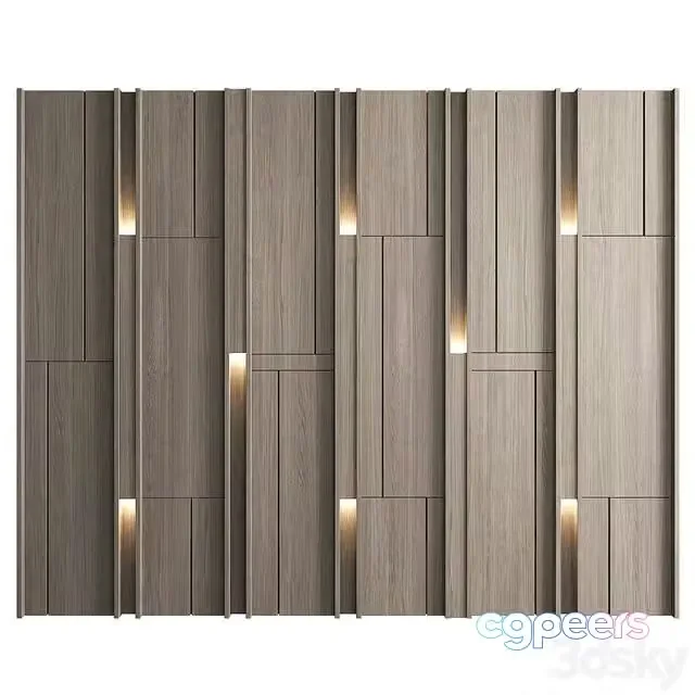 3ds Max Free – Wall Panel Decor 162