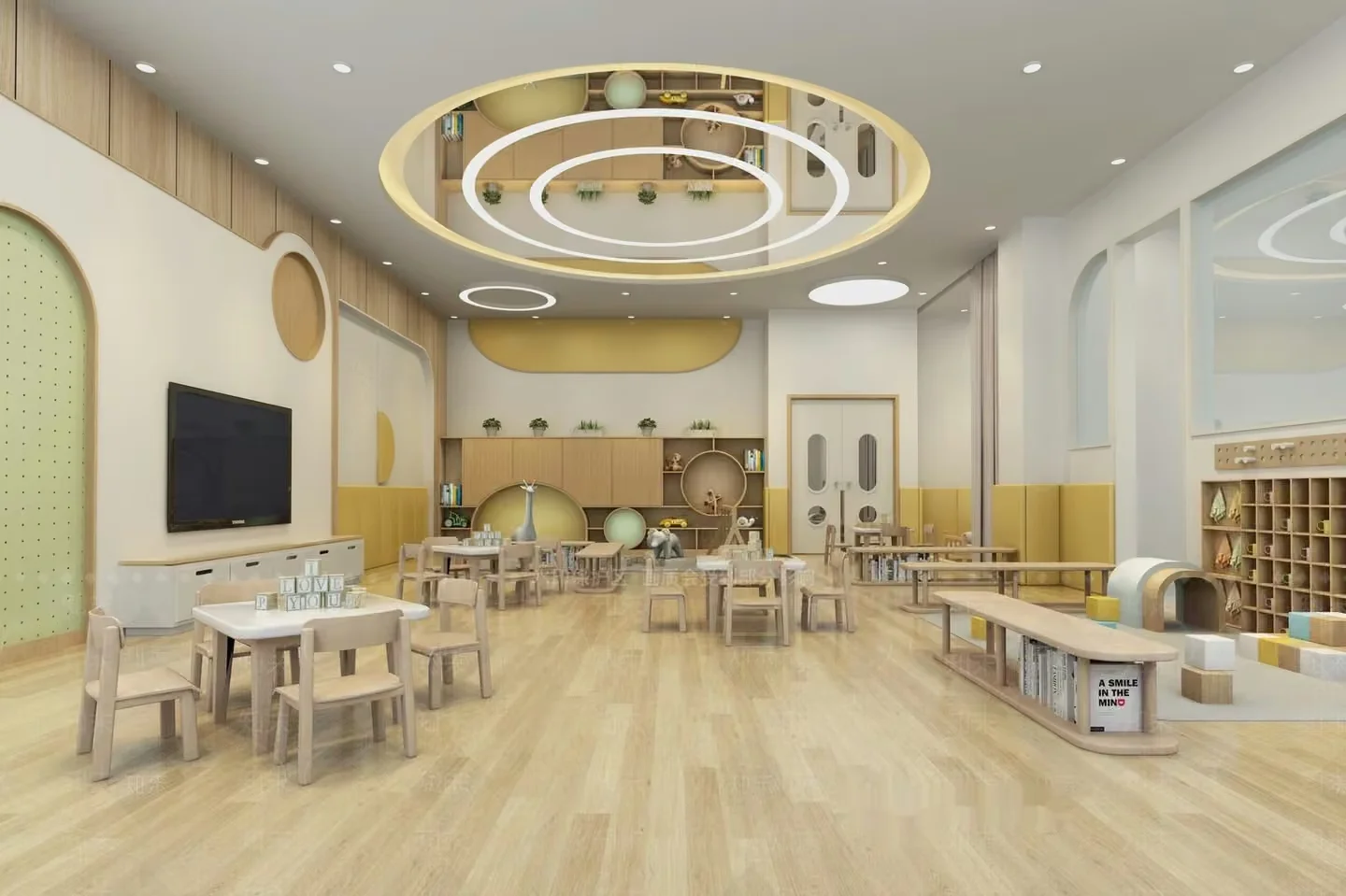 Modern Playroom 3D Model – 3823 – VRAY Render