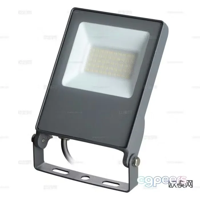 Outdoor searchlight landscape light spotlight 3d model
