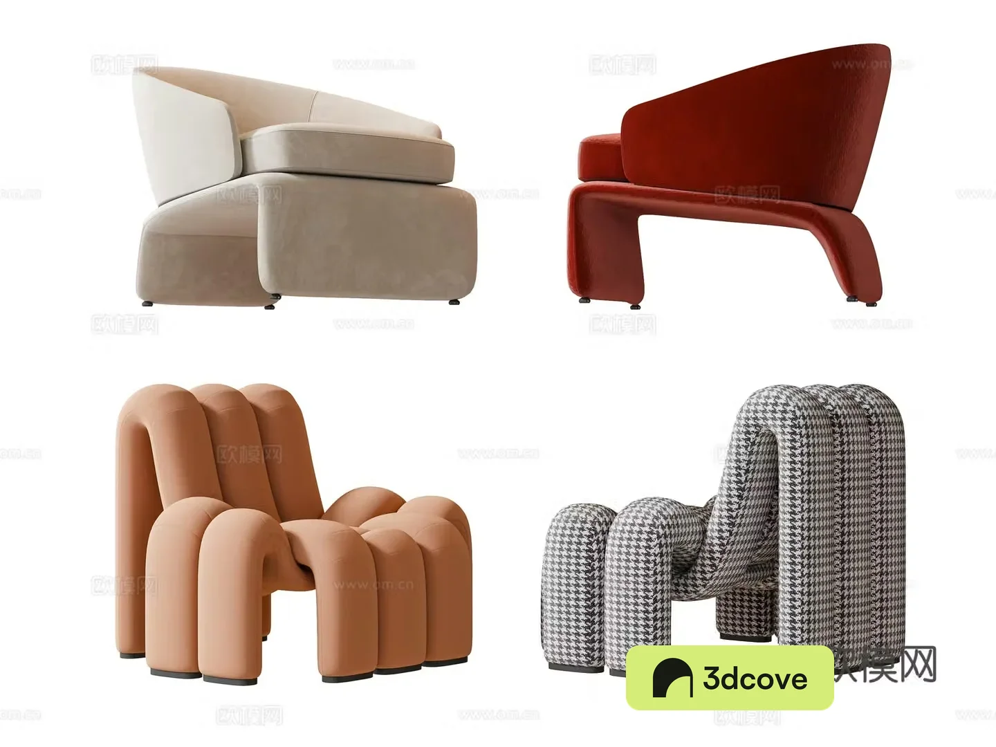 Single sofa leisure sofa
