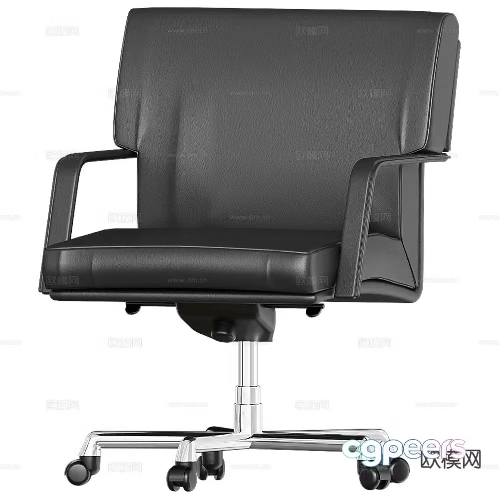 Polflex office chair conference chair staff chair 3d model