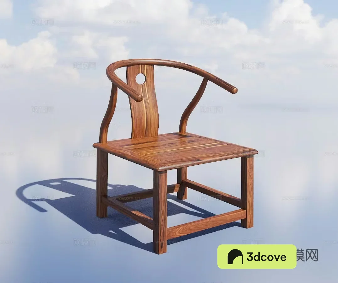 New Chinese style chair arm chair dining chair