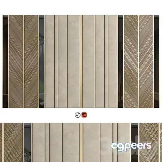 3ds Max Free – Wall Panel Decor 40