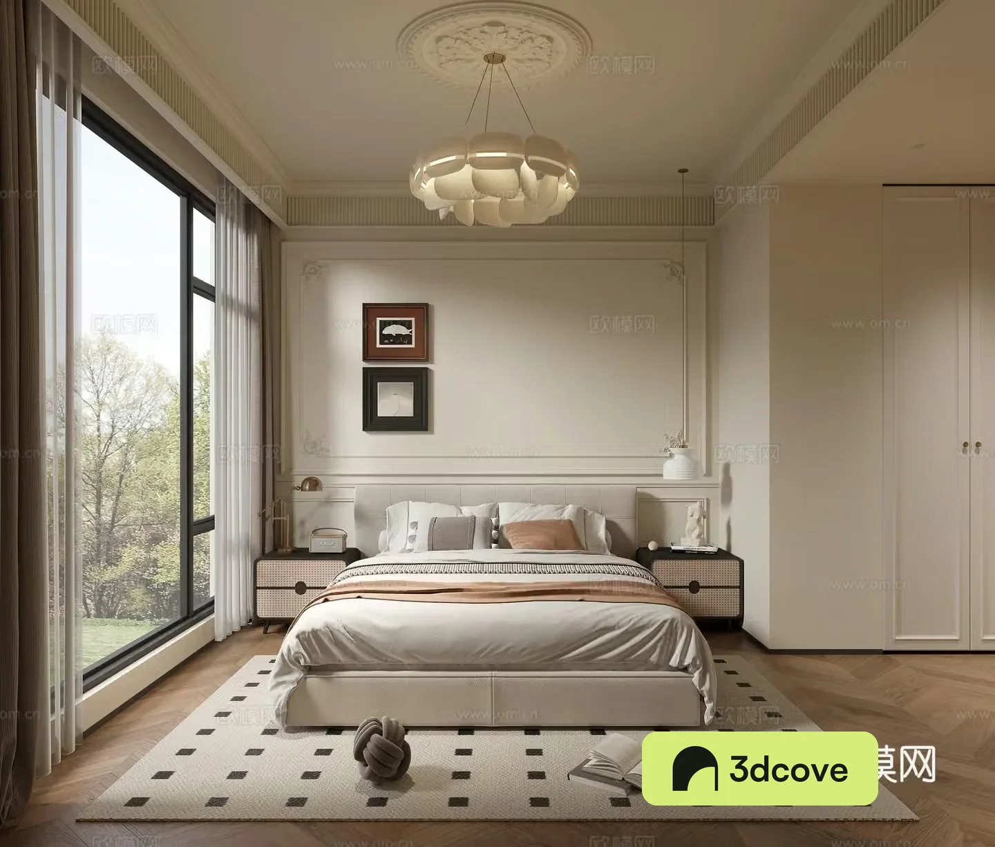 French bedroom