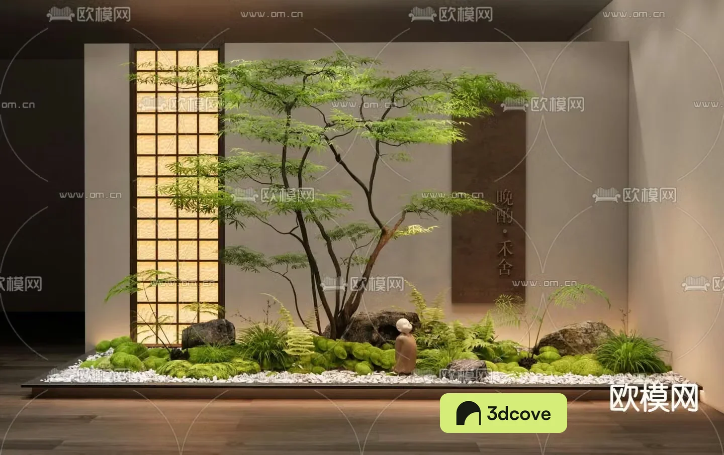 New Chinese style landscaping