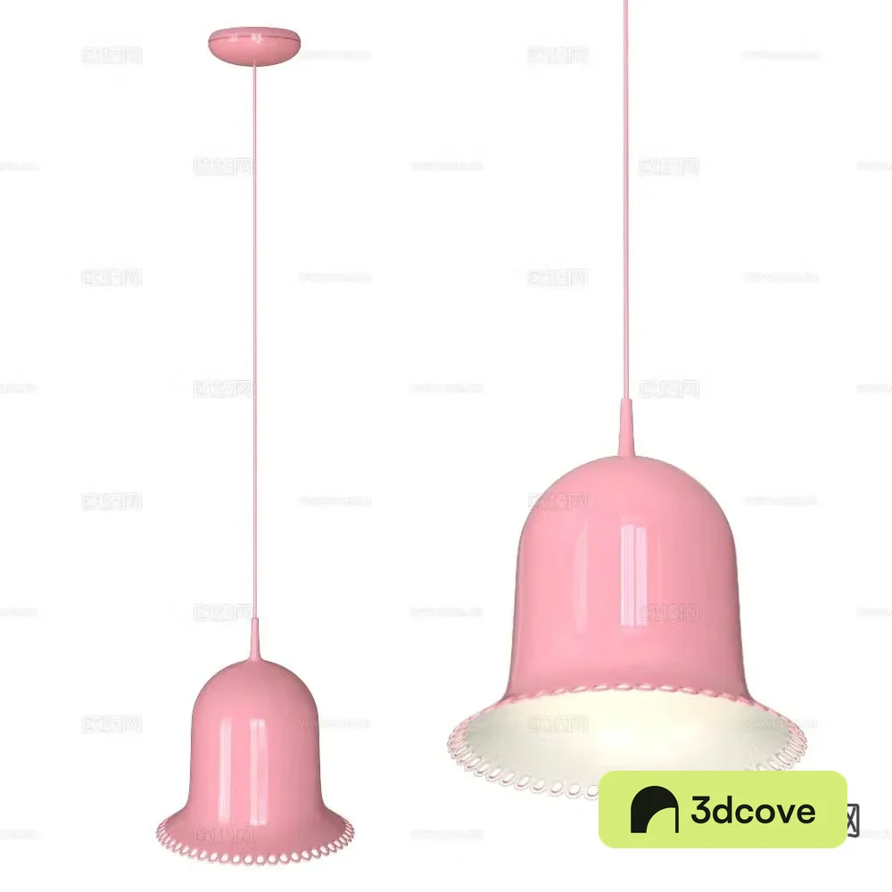 Moooi pink chandelier