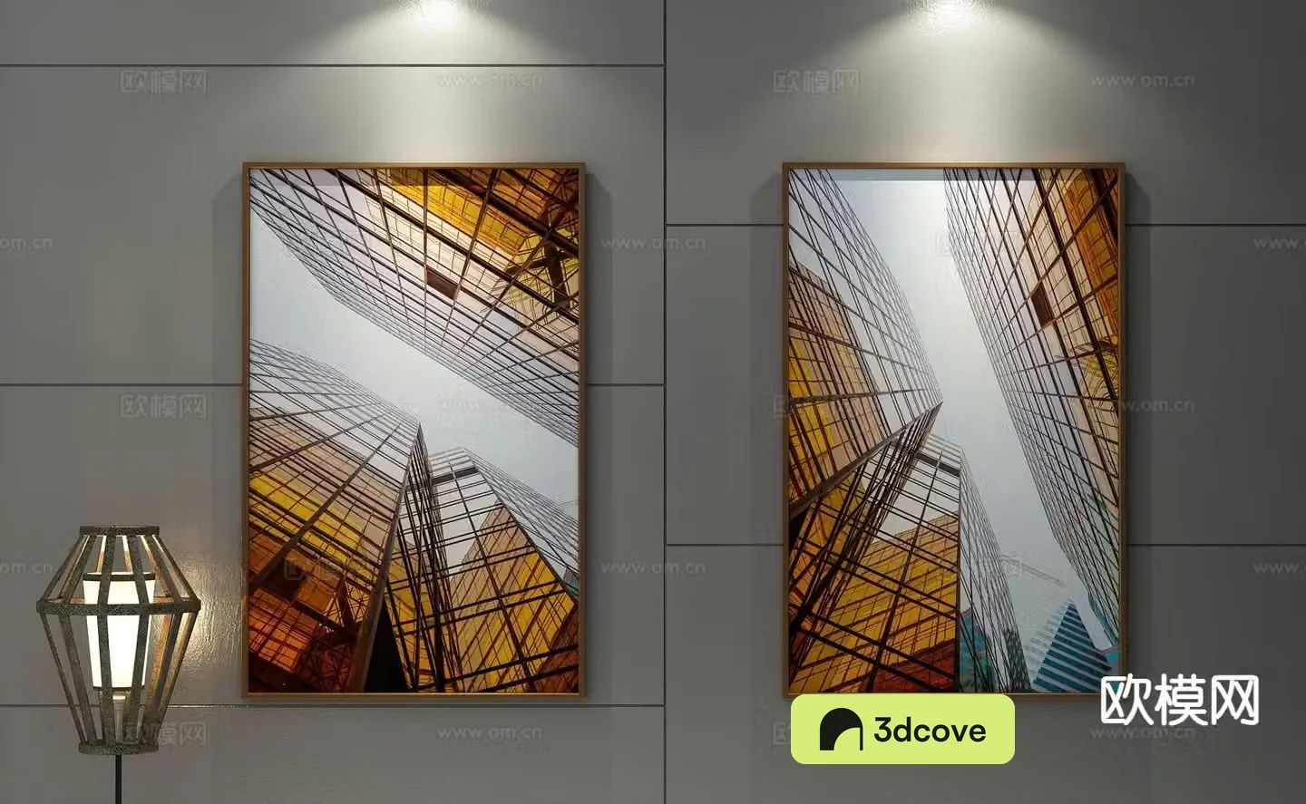 Modern personality painting decorative painting architectural painting