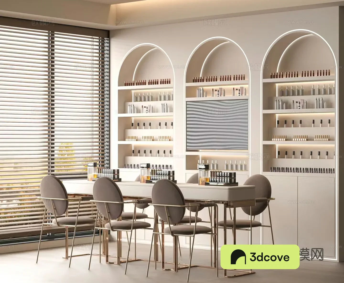 Modern nail salon