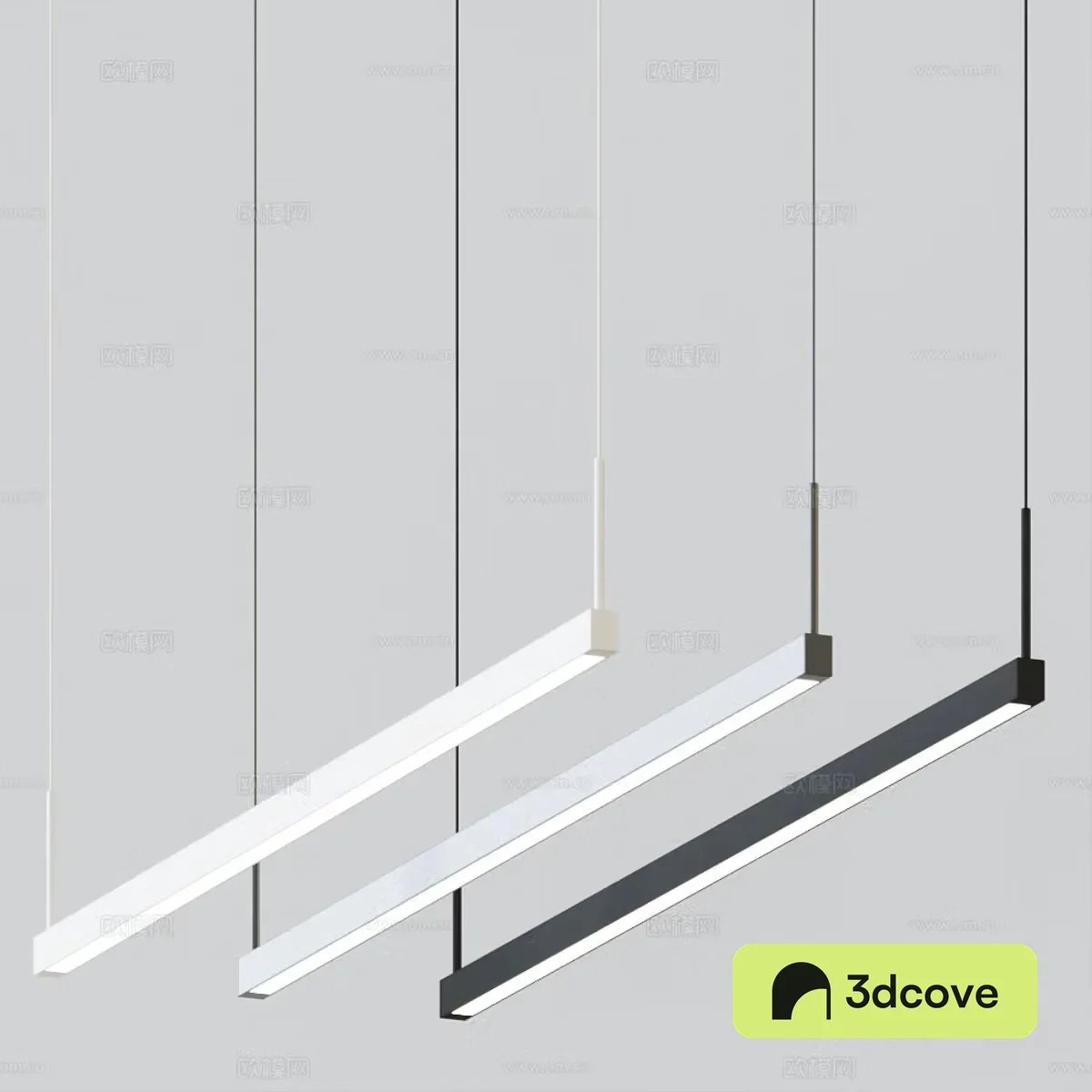 Modern Italian minimalist decorative chandelier